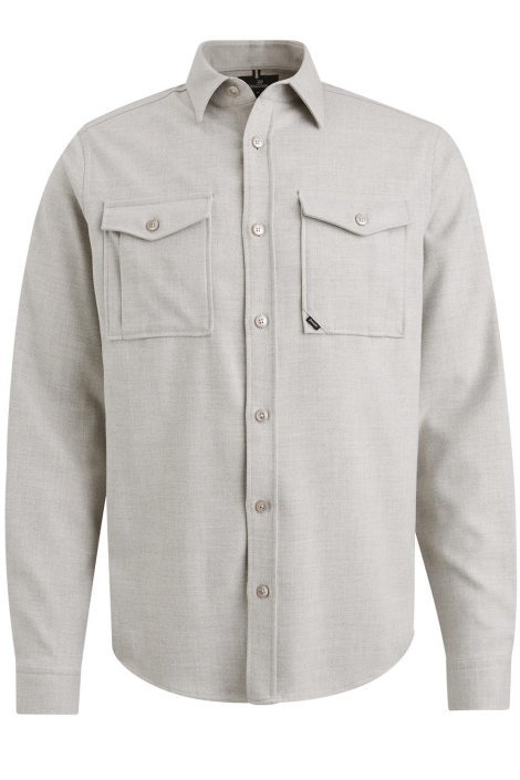 Vanguard long sleeve shirt melange twill ne